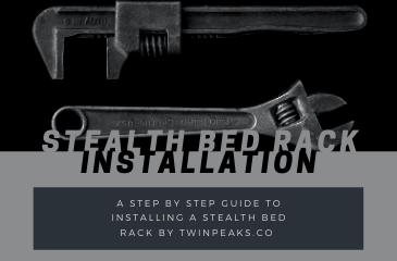 How to install a Stealth Bed Rack from Twinpeaks