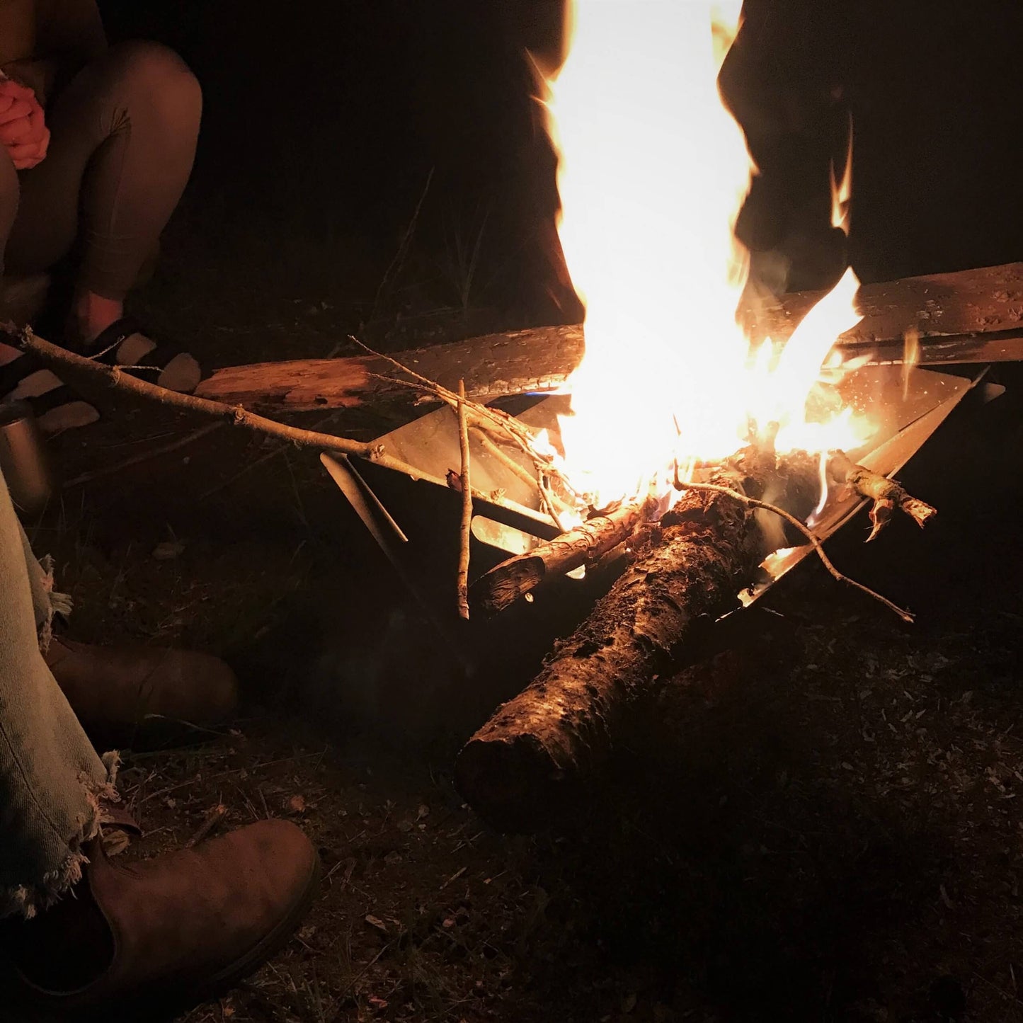 Flattie Fire Pit | Outdoor and Portable Fire Pit | Camping Fire Pit