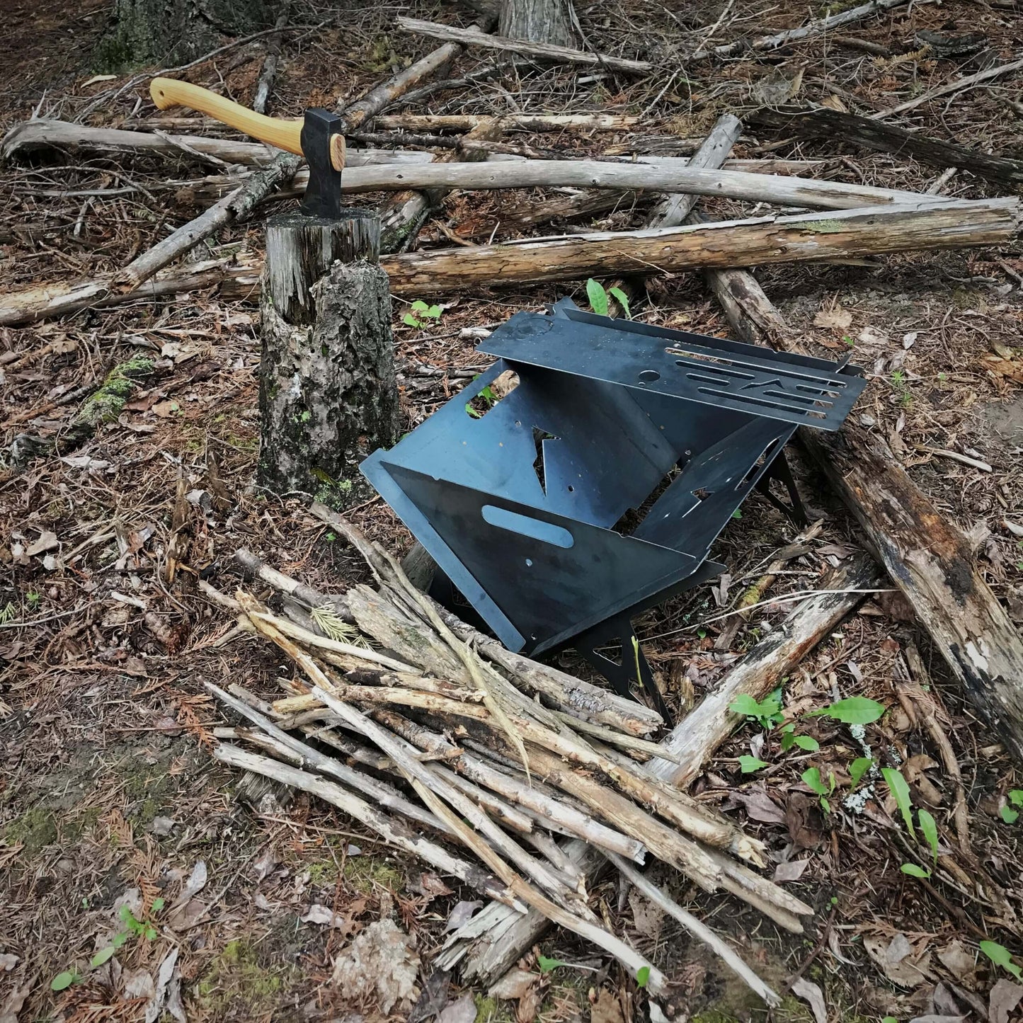 Flattie Fire Pit | Outdoor and Portable Fire Pit | Camping Fire Pit